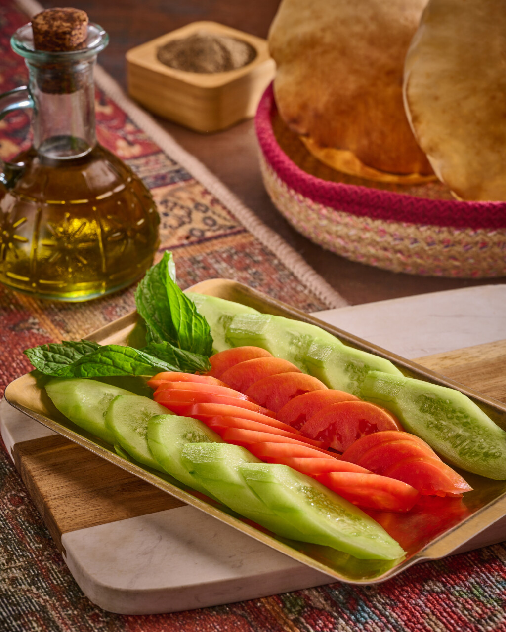 طبق خضار